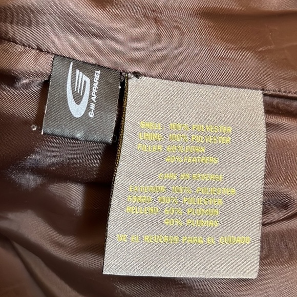 Kenneth Cole Reaction Brown Puffer Vest - Picture 15 of 16